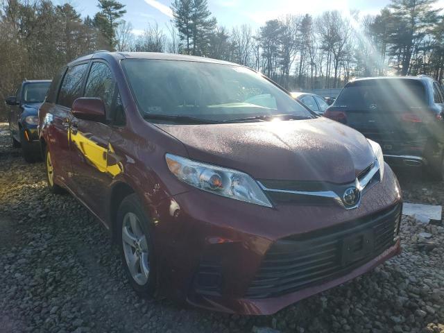 5TDKZ3DC3LS082618 - 2020 TOYOTA SIENNA LE RED photo 4