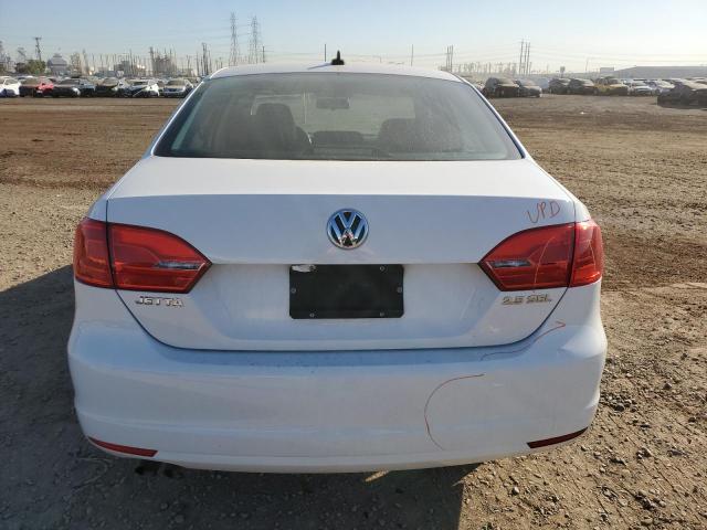 3VWLP7AJXCM395859 - 2012 VOLKSWAGEN JETTA SEL WHITE photo 6