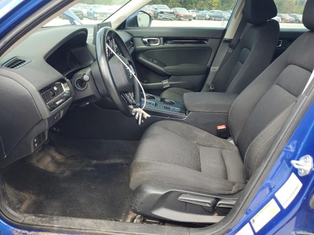 2HGFE1F76NH319008 - 2022 HONDA CIVIC EX BLUE photo 7