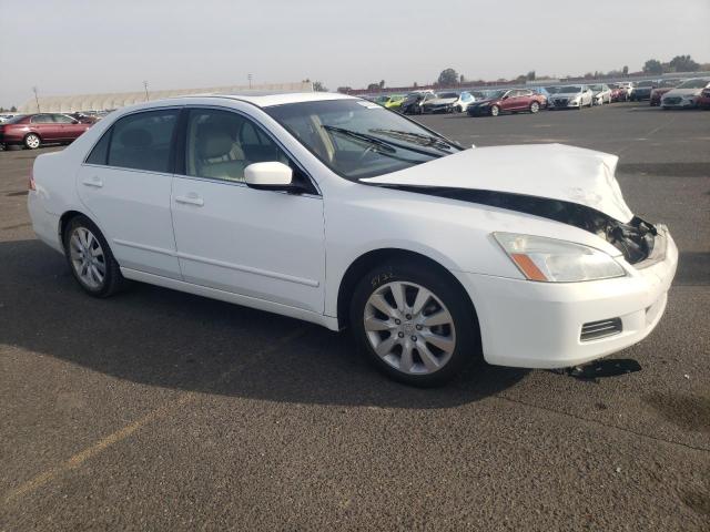 1HGCM66526A011707 - 2006 HONDA ACCORD EX WHITE photo 4