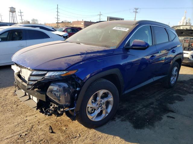 5NMJBCDE8RH313669 - 2024 HYUNDAI TUCSON SEL BLUE photo 1