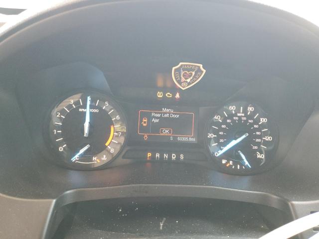 1FM5K7B82JGA71264 - 2018 FORD EXPLORER ლურჯი ფოტო 9