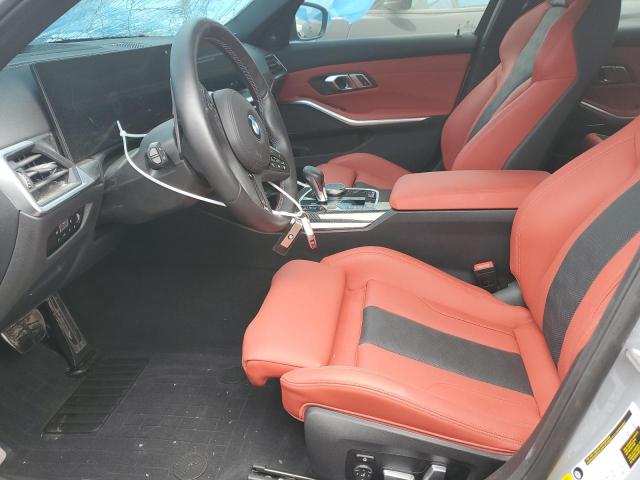 WBS43AY07PFR14037 - 2023 BMW M3 COMPETITION SILVER photo 7