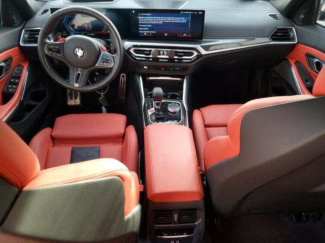 WBS43AY07PFR14037 - 2023 BMW M3 COMPETITION SILVER photo 8