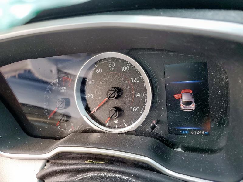 JTNK4RBE5K3024060 - 2019 TOYOTA COROLLA SE ნაცრისფერი ფოტო 9