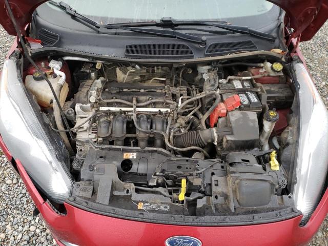 3FADP4BJ7HM170560 - 2017 FORD FIESTA SE RED photo 11