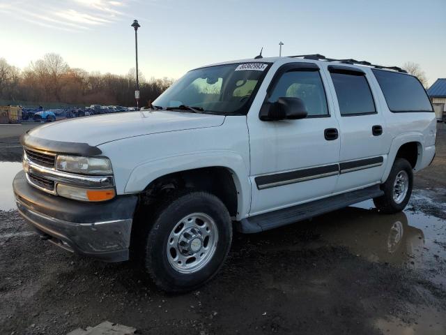 3GNGK26U25G286569 - 2005 CHEVROLET SUBURBAN K2500 WHITE photo 1