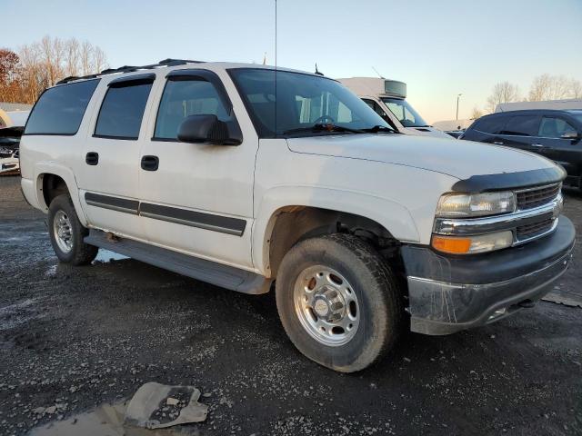 3GNGK26U25G286569 - 2005 CHEVROLET SUBURBAN K2500 WHITE photo 4