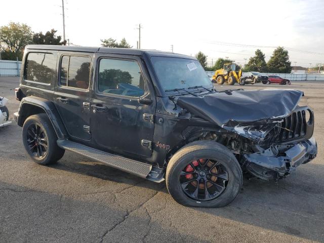 1C4HJXEG4MW568592 - 2021 JEEP WRANGLER U SAHARA BLACK photo 4