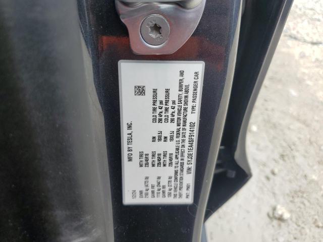 5YJ3E1EA4SF914102 - 2025 TESLA MODEL 3 灰色 照片 12