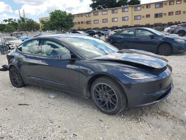5YJ3E1EA4SF914102 - 2025 TESLA MODEL 3 灰色 照片 4