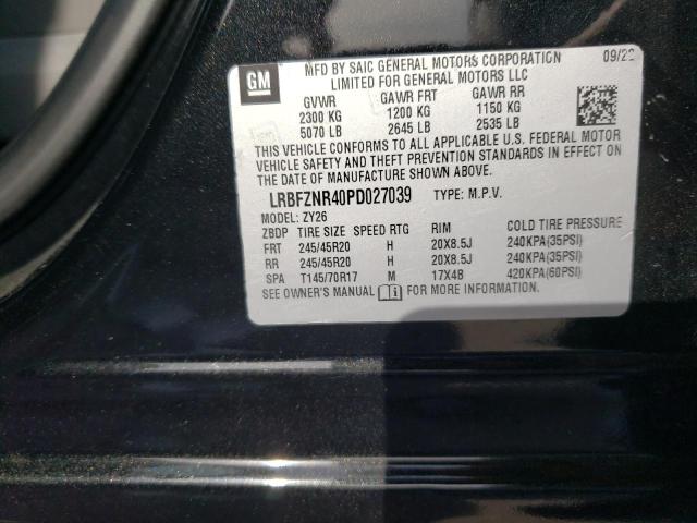 LRBFZNR40PD027039 - 2023 BUICK ENVISION ESSENCE BLACK photo 14