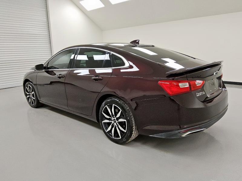 1G1ZG5ST7MF047934 - 2021 CHEVROLET MALIBU RS 栗色 照片 2