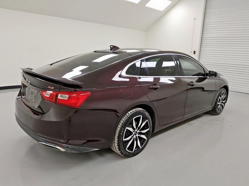 1G1ZG5ST7MF047934 - 2021 CHEVROLET MALIBU RS 栗色 照片 3