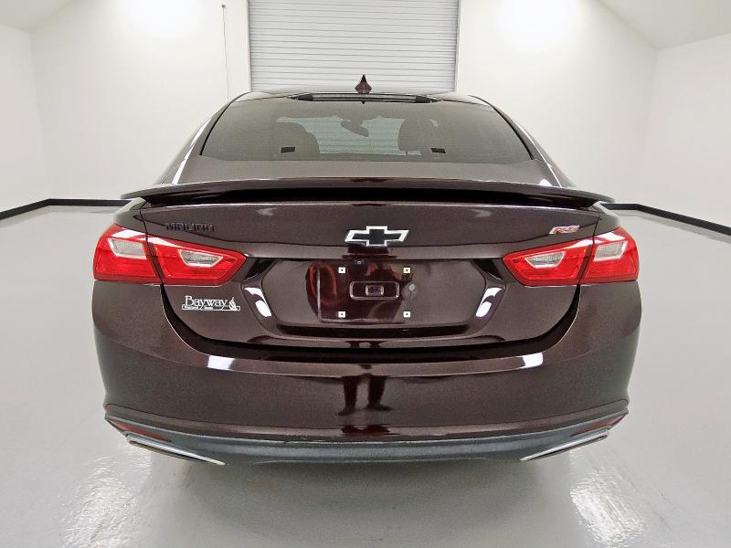 1G1ZG5ST7MF047934 - 2021 CHEVROLET MALIBU RS 栗色 照片 6