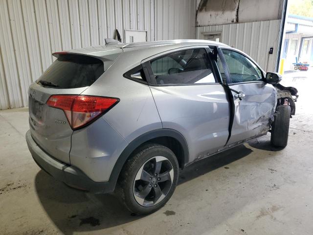 3CZRU6H79JM724455 - 2018 HONDA HR-V EXL SILVER photo 3