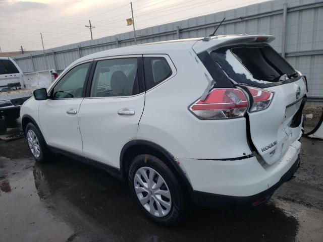 5N1AT2MV9FC813353 - 2015 NISSAN ROGUE S WHITE photo 2