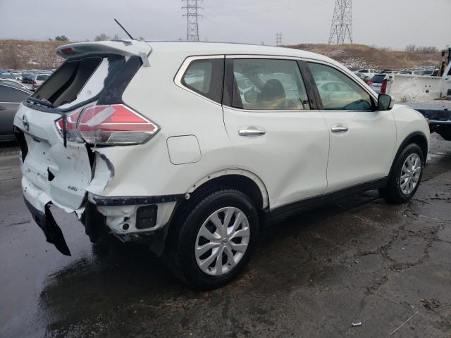 5N1AT2MV9FC813353 - 2015 NISSAN ROGUE S WHITE photo 3