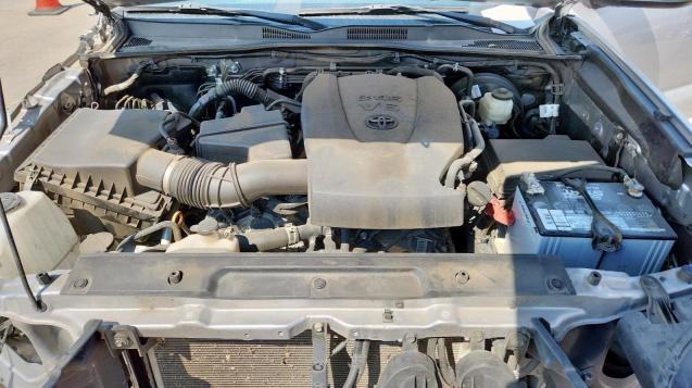 5TFCZ5AN4MX276107 - 2021 TOYOTA TACOMA DOUBLE CAB 银色 照片 11