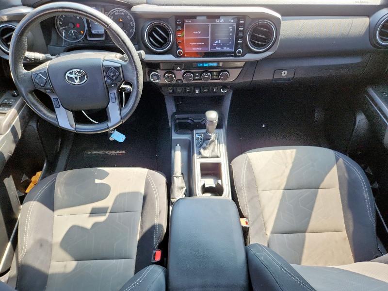 5TFCZ5AN4MX276107 - 2021 TOYOTA TACOMA DOUBLE CAB 银色 照片 8