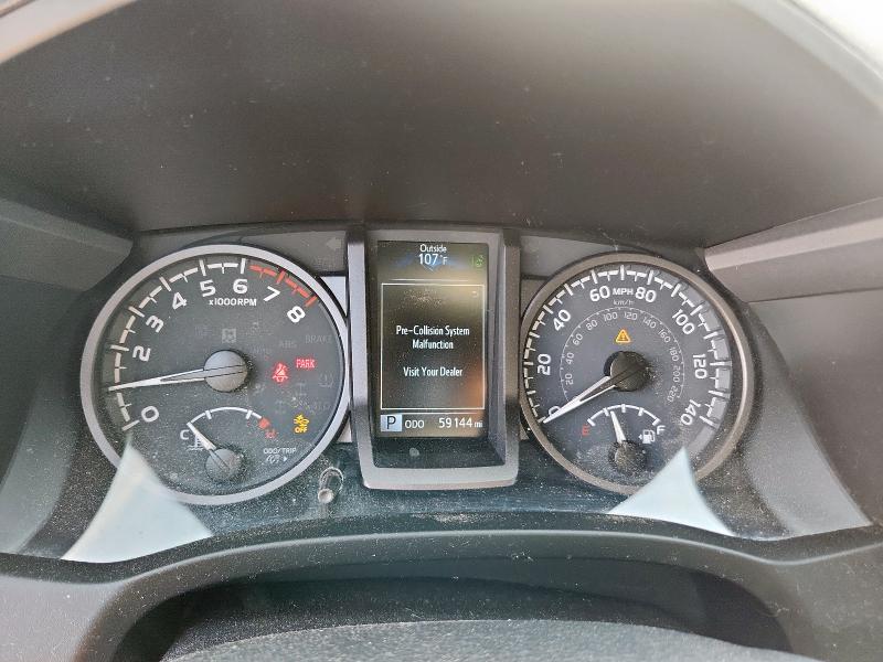 5TFCZ5AN4MX276107 - 2021 TOYOTA TACOMA DOUBLE CAB 银色 照片 9