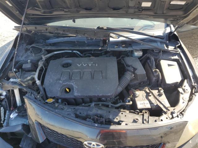 1NXBU4EE2AZ200070 - 2010 TOYOTA COROLLA BASE შავი ფოტო 11