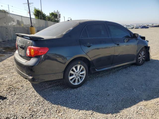 1NXBU4EE2AZ200070 - 2010 TOYOTA COROLLA BASE შავი ფოტო 3