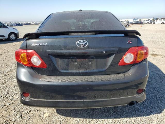 1NXBU4EE2AZ200070 - 2010 TOYOTA COROLLA BASE შავი ფოტო 6