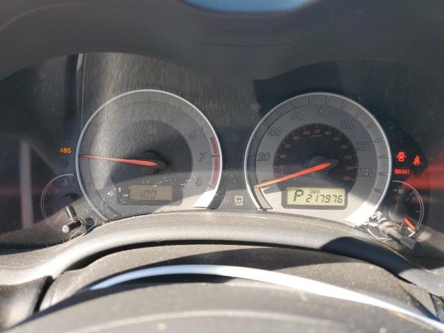 1NXBU4EE2AZ200070 - 2010 TOYOTA COROLLA BASE შავი ფოტო 9