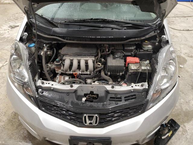 JHMGE8H57DC005990 - 2013 HONDA FIT SPORT SILVER photo 11