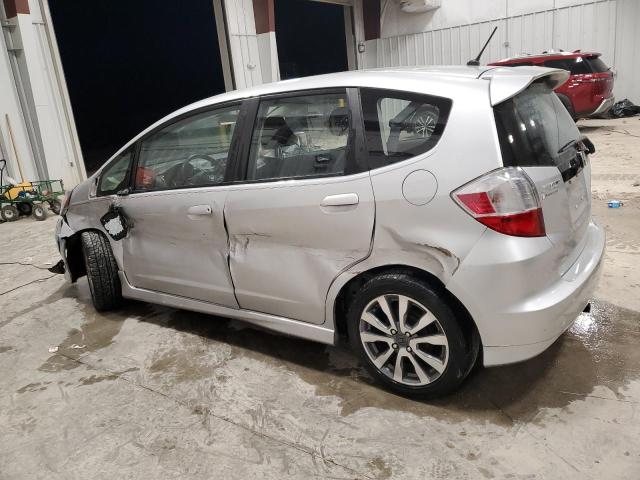 JHMGE8H57DC005990 - 2013 HONDA FIT SPORT SILVER photo 2