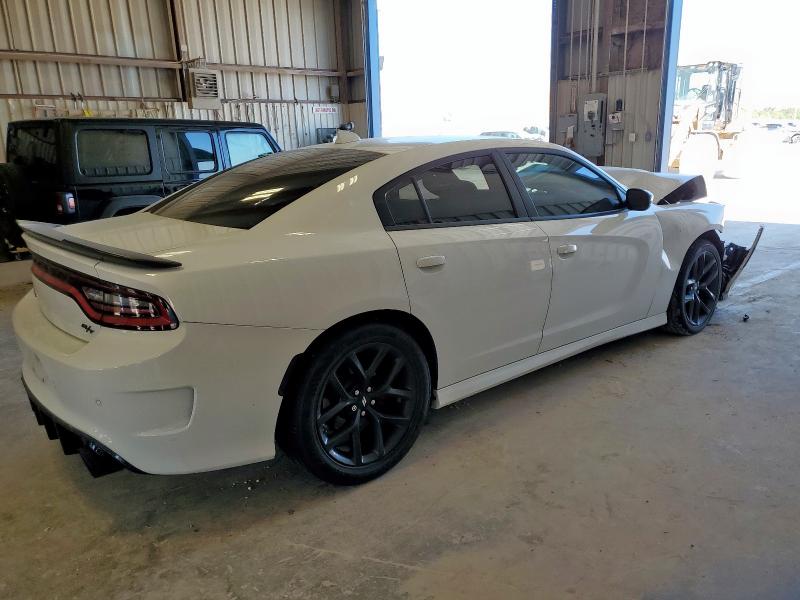 2C3CDXCT0PH685093 - 2023 DODGE CHARGER R/T WHITE photo 3