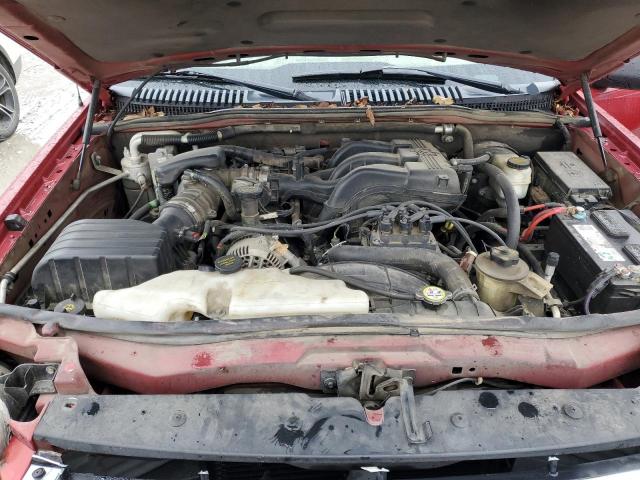 1FMEU73E56UA80449 - 2006 FORD EXPLORER XLT MAROON photo 12