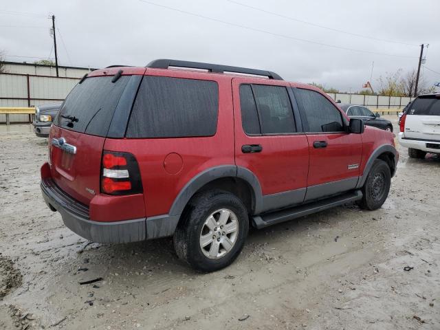 1FMEU73E56UA80449 - 2006 FORD EXPLORER XLT MAROON photo 3