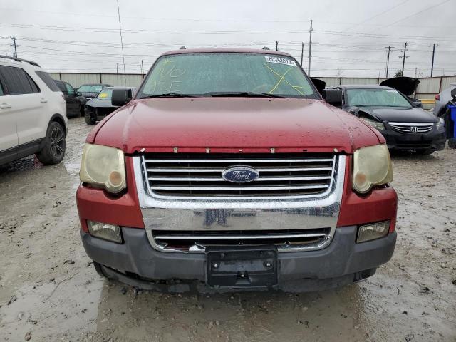 1FMEU73E56UA80449 - 2006 FORD EXPLORER XLT MAROON photo 5