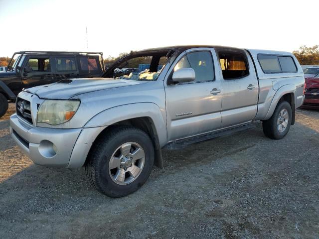 5TEMU52N35Z001307 - 2005 TOYOTA TACOMA DOUBLE CAB LONG BED SILVER photo 1