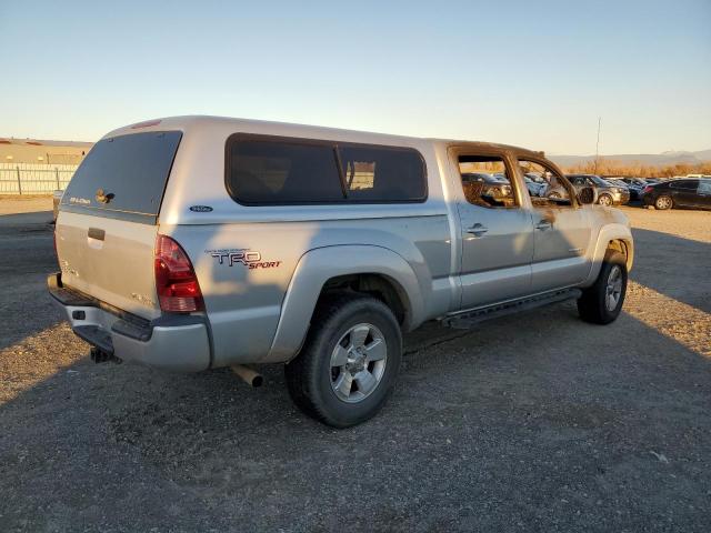 5TEMU52N35Z001307 - 2005 TOYOTA TACOMA DOUBLE CAB LONG BED SILVER photo 3