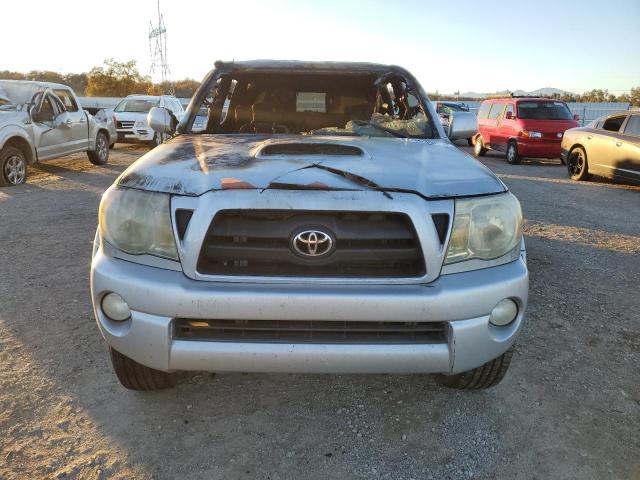 5TEMU52N35Z001307 - 2005 TOYOTA TACOMA DOUBLE CAB LONG BED SILVER photo 5