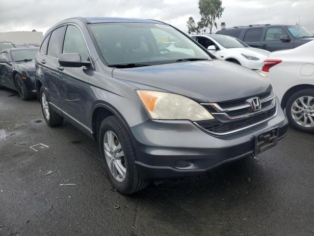 JHLRE3H73AC011900 - 2010 HONDA CR-V EXL GRAY photo 4