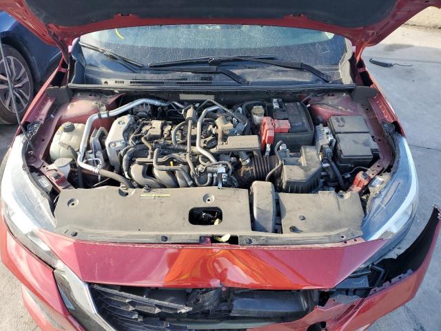 3N1AB8CV5MY299942 - 2021 NISSAN SENTRA SV MAROON photo 11