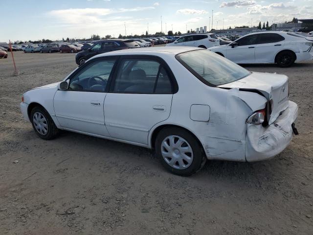 1NXBR12E71Z517721 - 2001 TOYOTA COROLLA CE WHITE photo 2