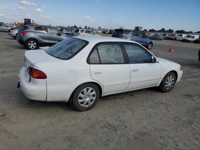 1NXBR12E71Z517721 - 2001 TOYOTA COROLLA CE WHITE photo 3