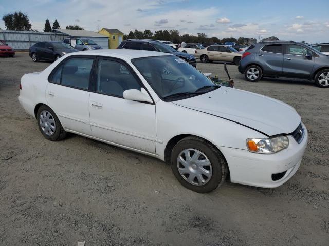 1NXBR12E71Z517721 - 2001 TOYOTA COROLLA CE WHITE photo 4