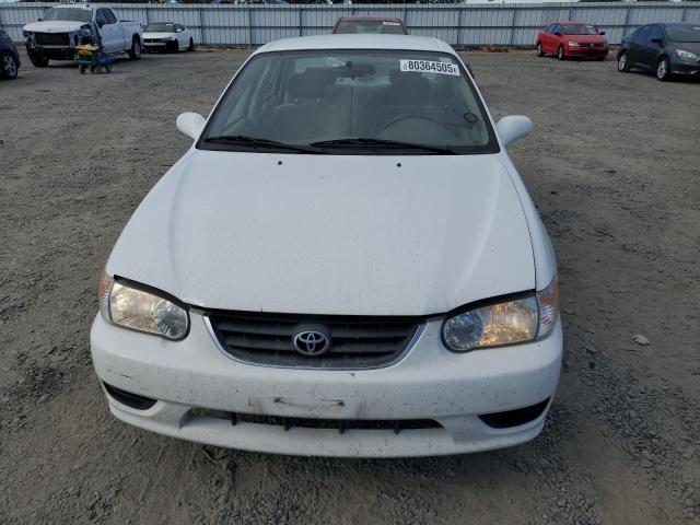 1NXBR12E71Z517721 - 2001 TOYOTA COROLLA CE WHITE photo 5