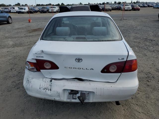 1NXBR12E71Z517721 - 2001 TOYOTA COROLLA CE WHITE photo 6