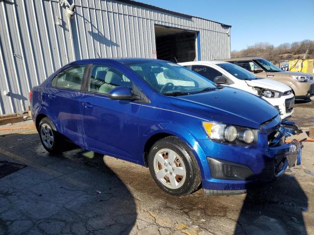 1G1JA5SH1E4109674 - 2014 CHEVROLET SONIC LS BLUE photo 4