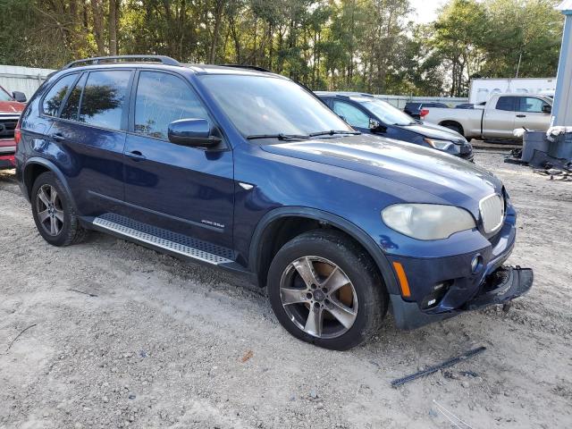 5UXZW0C50BL657488 - 2011 BMW X5 XDRIVE35D BLUE photo 4