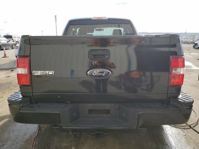 1FTRF02W68KD95809 - 2008 FORD F150 BLACK photo 6