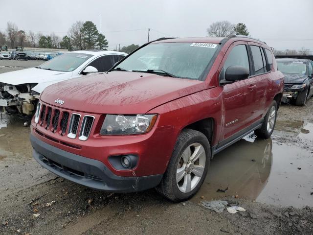 1C4NJCBB0GD815708 - 2016 JEEP COMPASS SPORT BURGUNDY photo 1