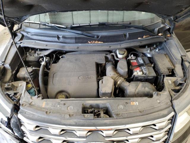 1FM5K7D89GGA35772 - 2016 FORD EXPLORER XLT ნაცრისფერი ფოტო 12